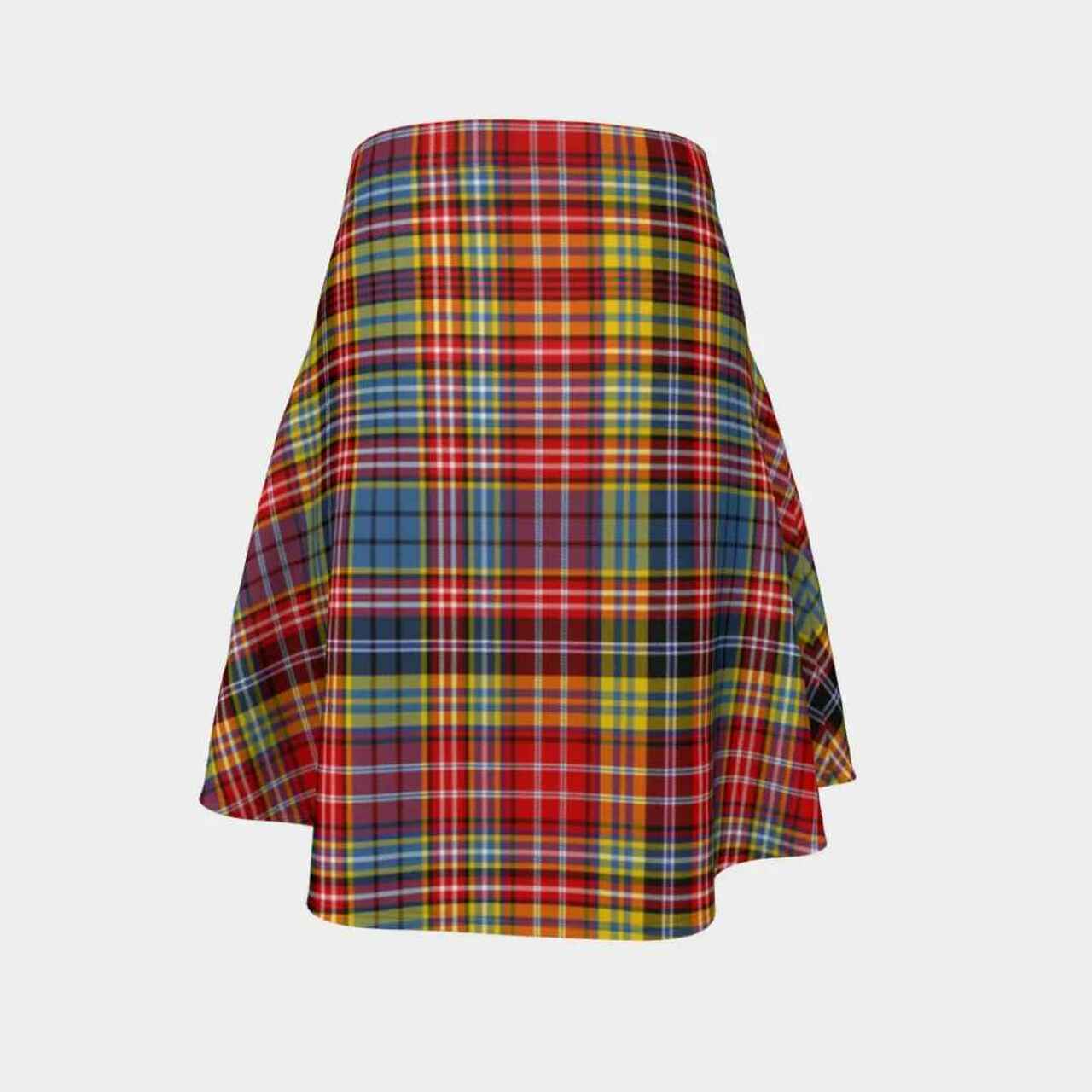 Ogilvie of Airlie Ancient Tartan Flared Skirt