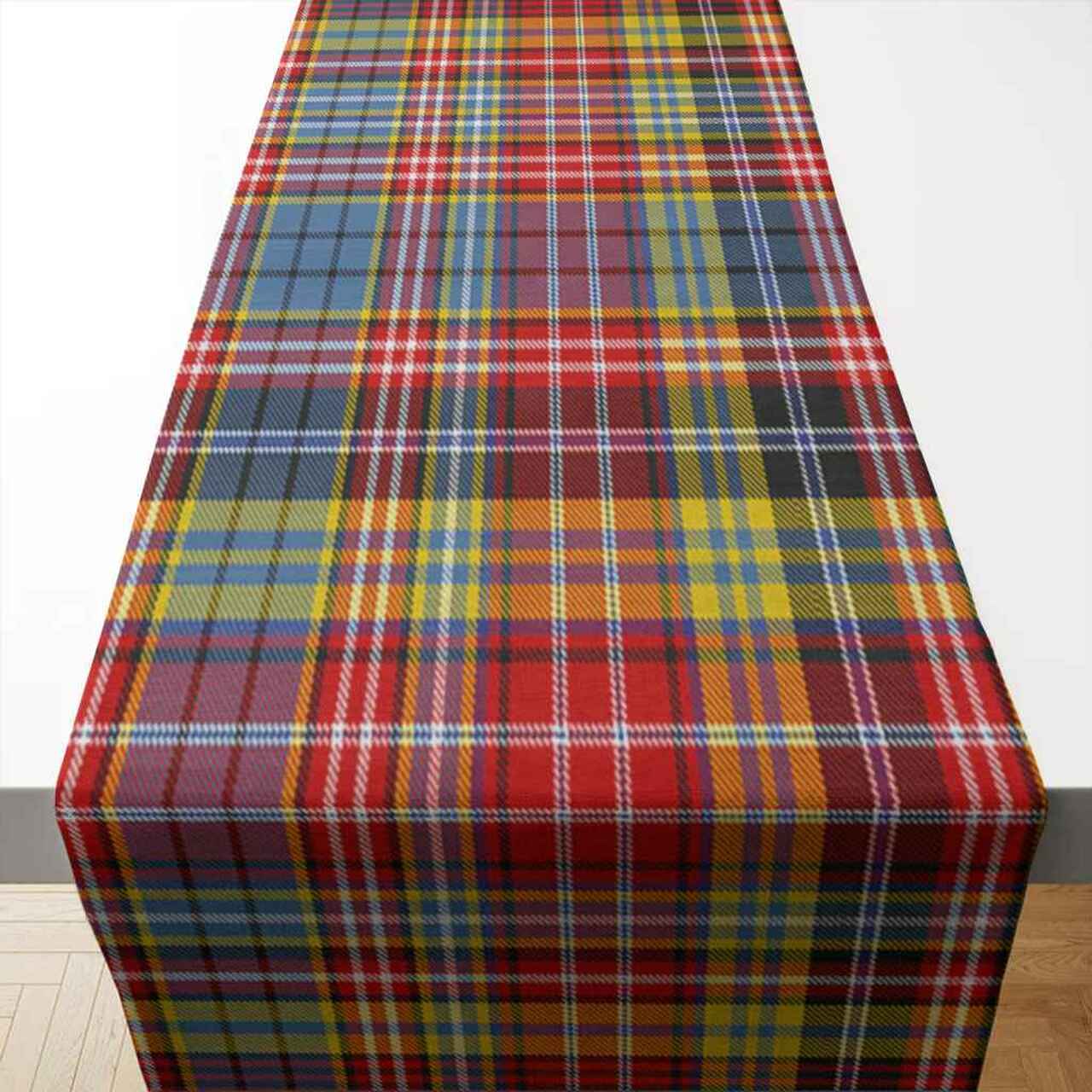 Ogilvie of Airlie Ancient Tartan Table Runner - Cotton table runner