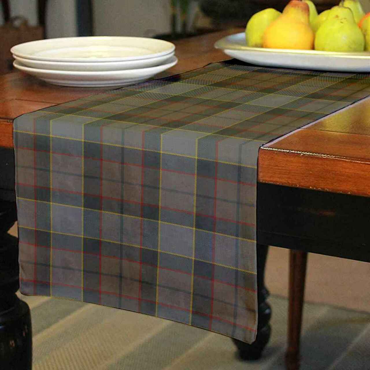 Outlander Fraser Tartan Table Runner - Cotton table runner