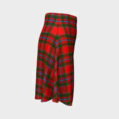 Perthshire District Tartan Flared Skirt