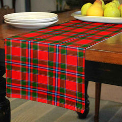 Perthshire District Tartan Table Runner - Cotton table runner