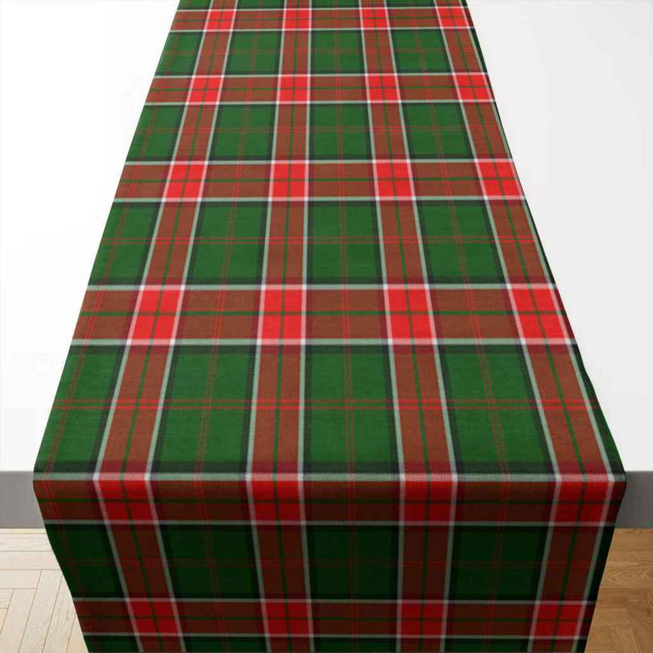 Pollock Modern Tartan Table Runner - Cotton table runner