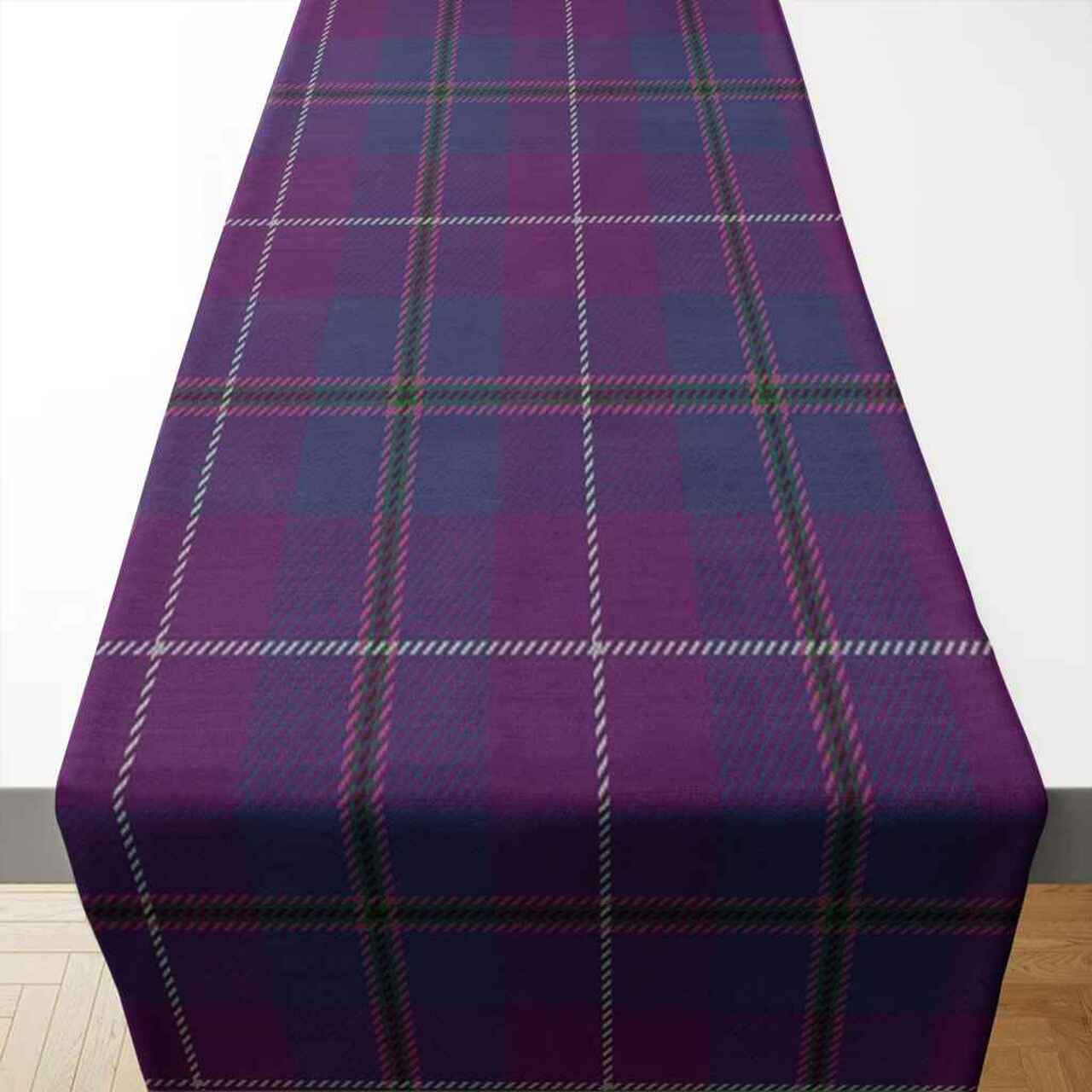 Pride of Glencoe Tartan Table Runner - Cotton table runner