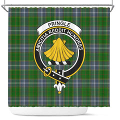 Pringle Tartan Crest Shower Curtain