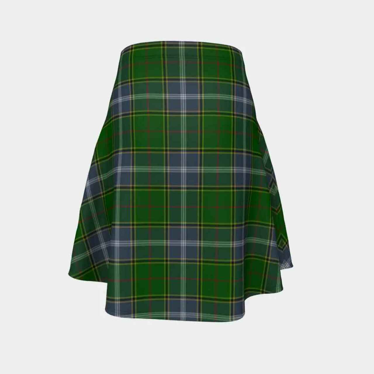 Pringle Tartan Flared Skirt