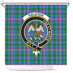 Ralston Tartan Crest Shower Curtain