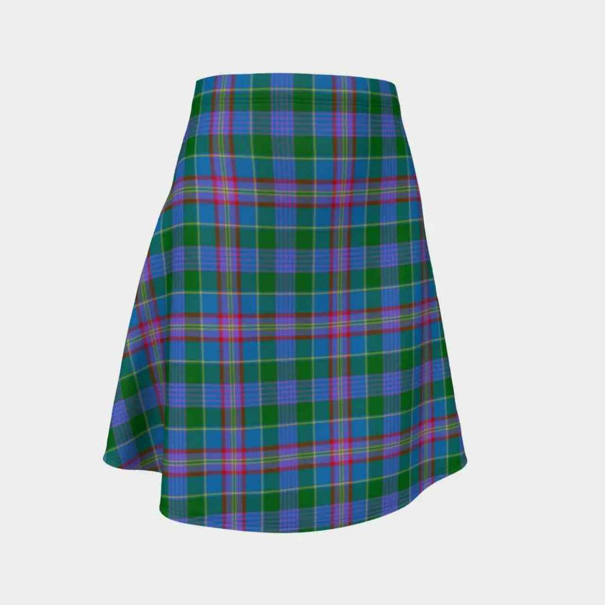 Ralston Tartan Flared Skirt