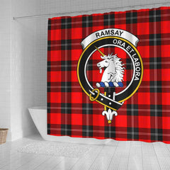 Ramsay Tartan Crest Shower Curtain