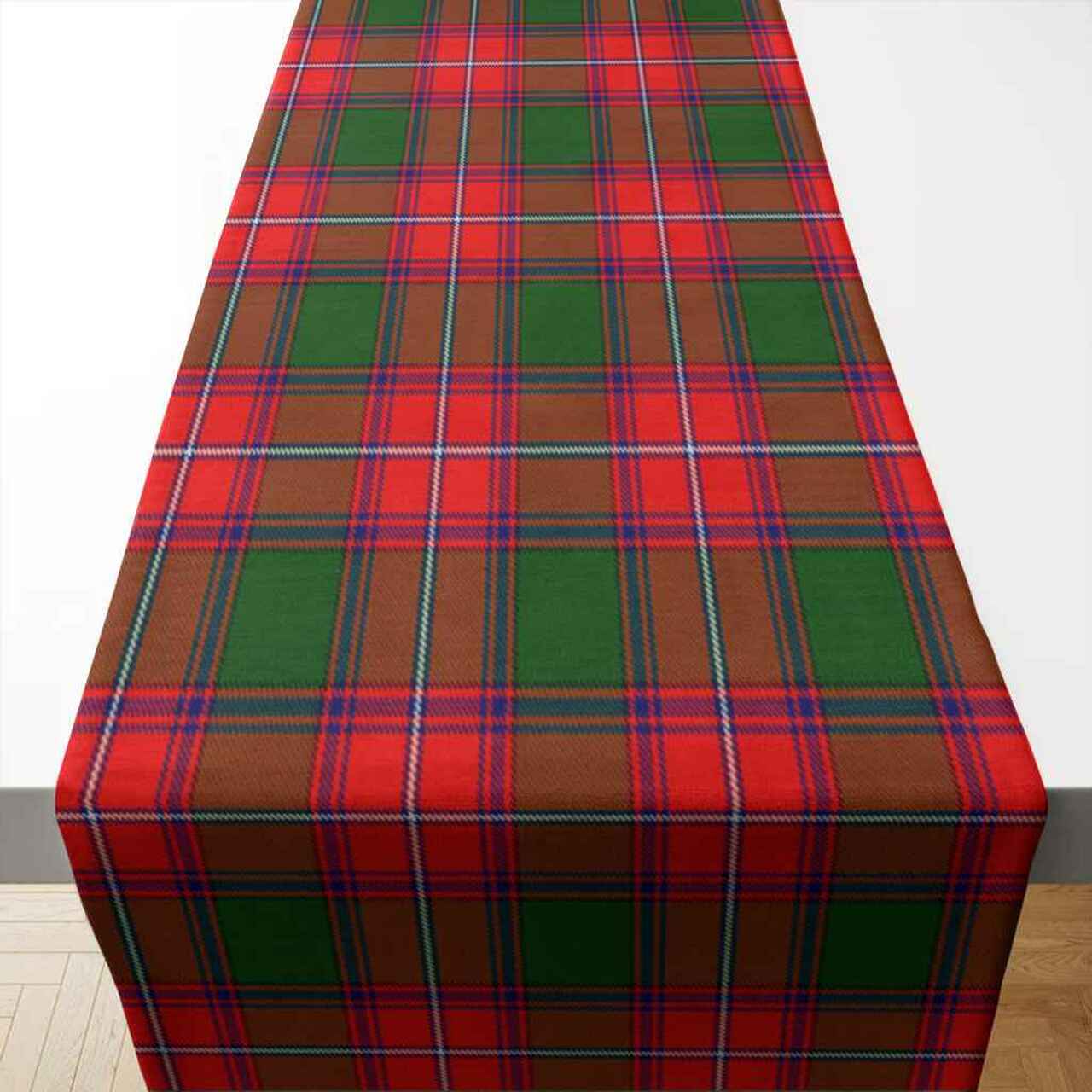 Rattray Modern Tartan Table Runner - Cotton table runner