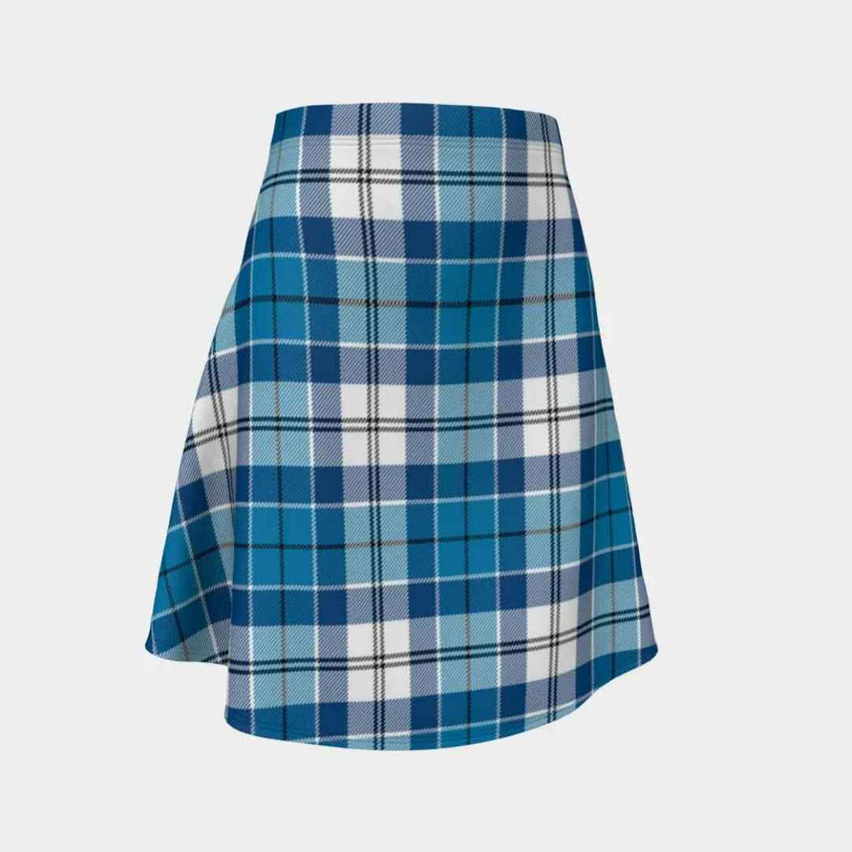 Roberton Tartan Flared Skirt