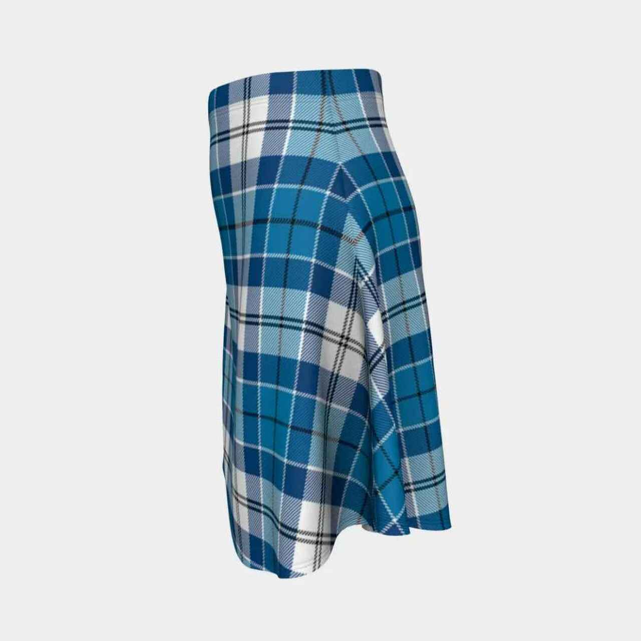 Roberton Tartan Flared Skirt