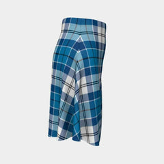 Roberton Tartan Flared Skirt