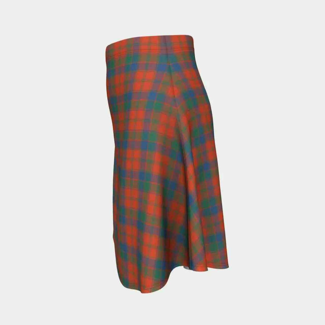 Robertson Ancient Tartan Flared Skirt