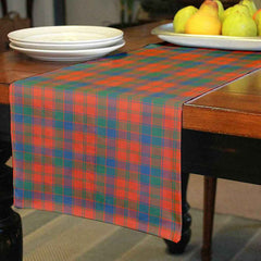 Robertson Ancient Tartan Table Runner - Cotton table runner