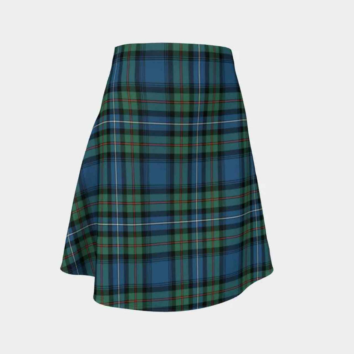 Robertson Hunting Ancient Tartan Flared Skirt