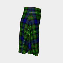 Rollo Modern Tartan Flared Skirt