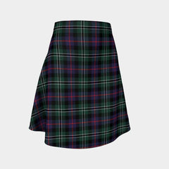 Rose Hunting Modern Tartan Flared Skirt