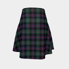 Rose Hunting Modern Tartan Flared Skirt