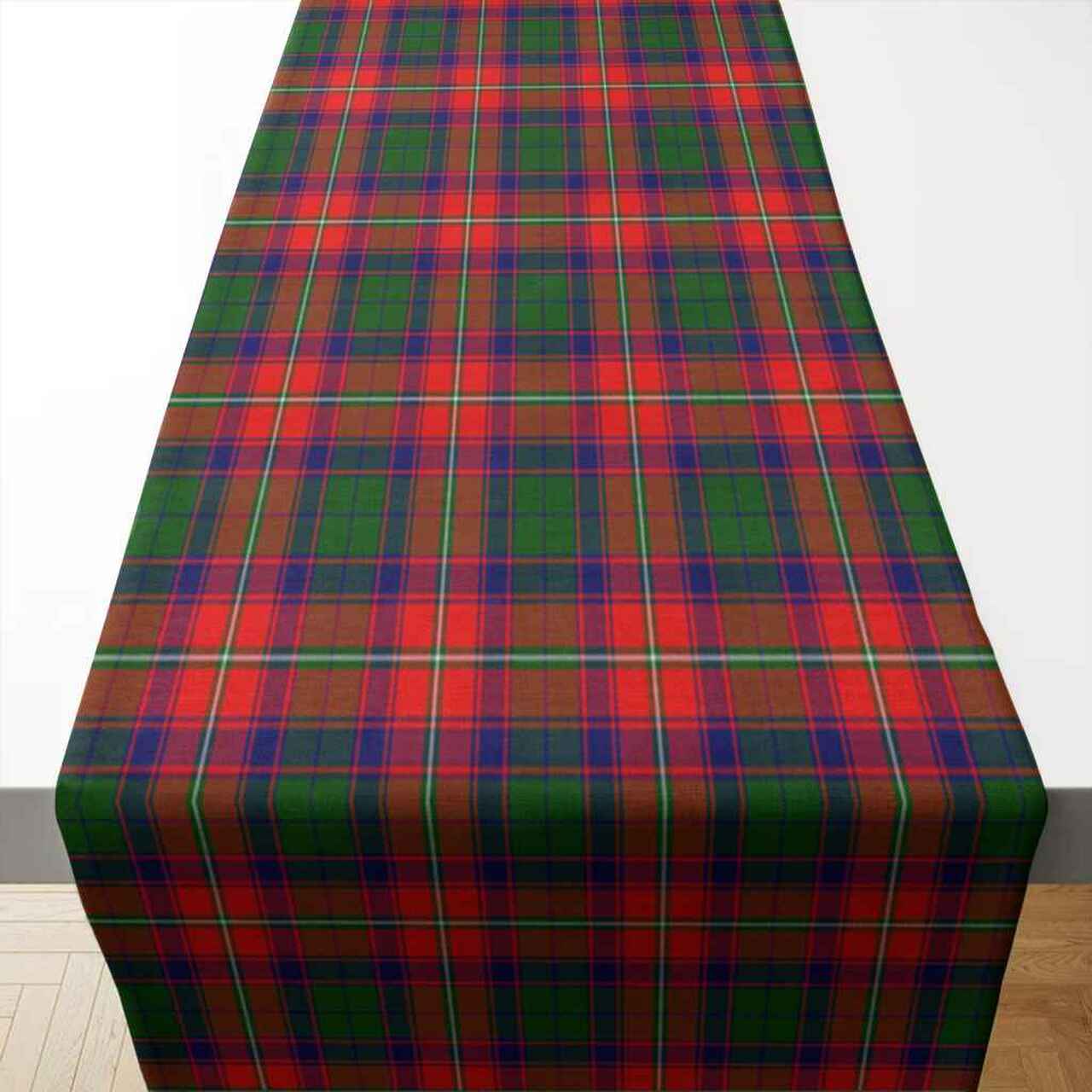 Roxburgh District Tartan Table Runner - Cotton table runner