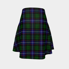 Russell Modern Tartan Flared Skirt