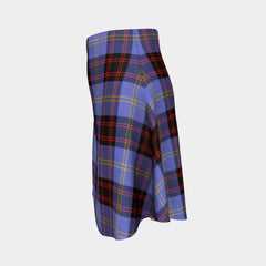 Rutherford Tartan Flared Skirt