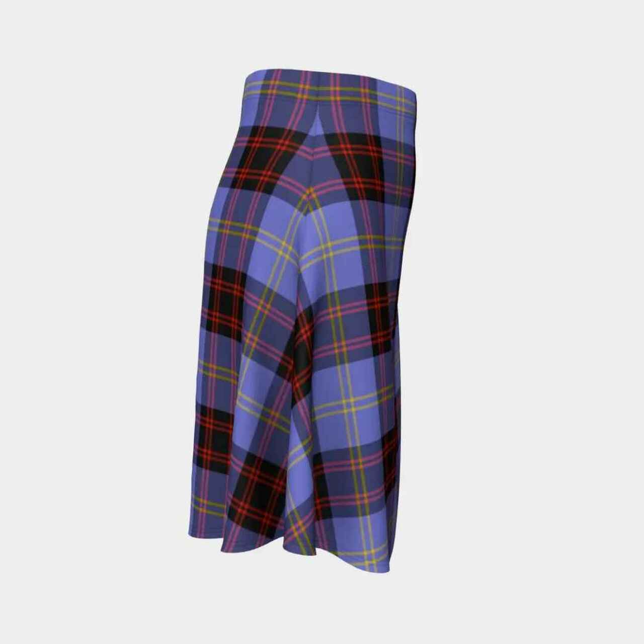 Rutherford Tartan Flared Skirt