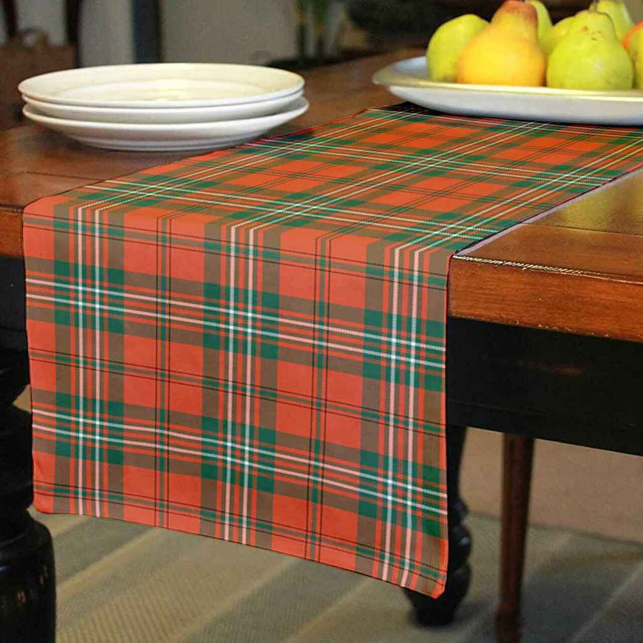 Scott Ancient Tartan Table Runner - Cotton table runner