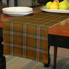 Scott Brown Modern Tartan Table Runner - Cotton table runner