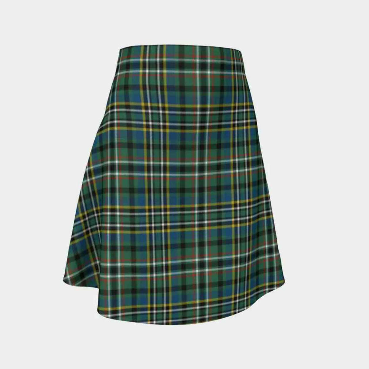 Scott Green Ancient Tartan Flared Skirt