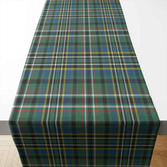 Scott Green Ancient Tartan Table Runner - Cotton table runner