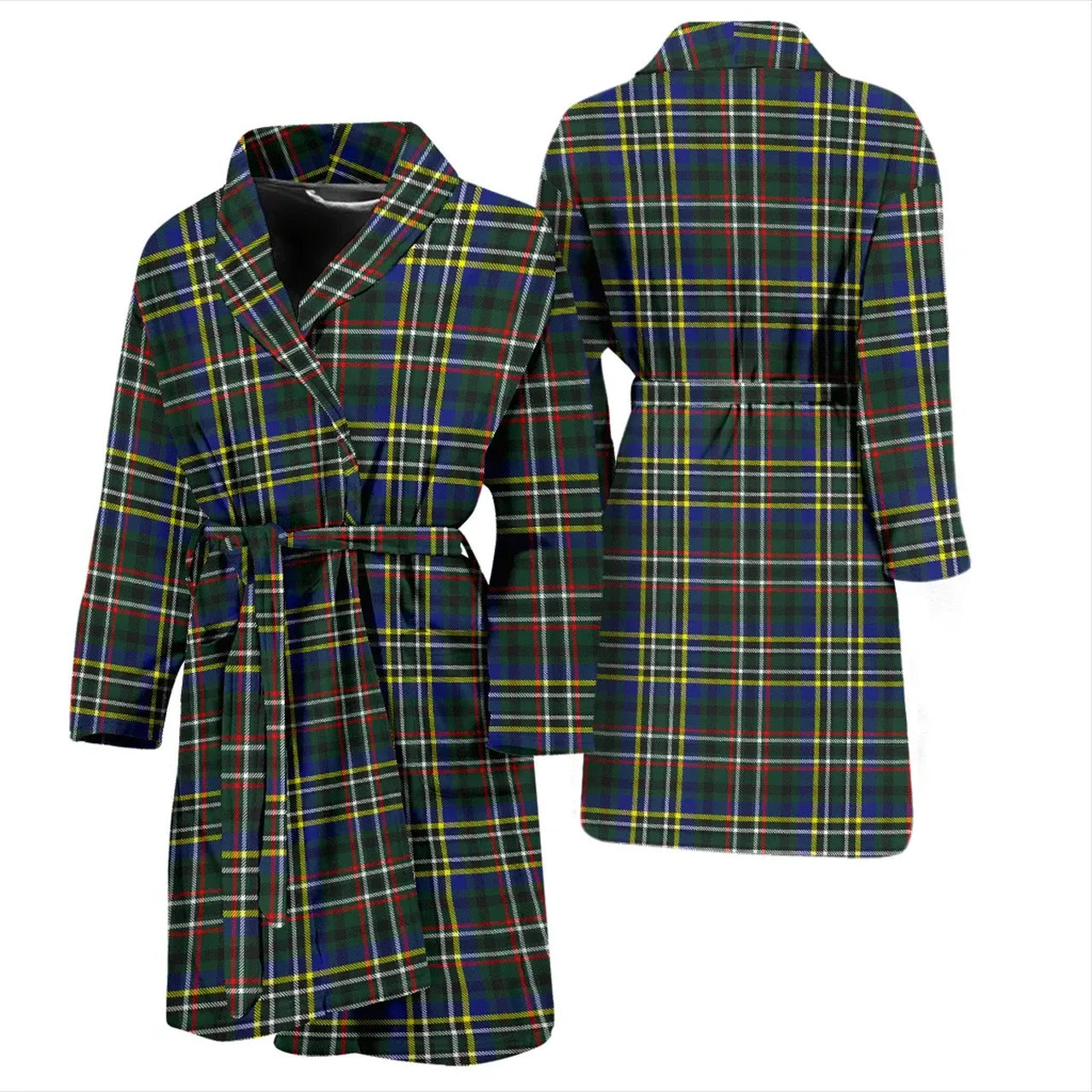 Scott Green Modern Tartan Bathrobe