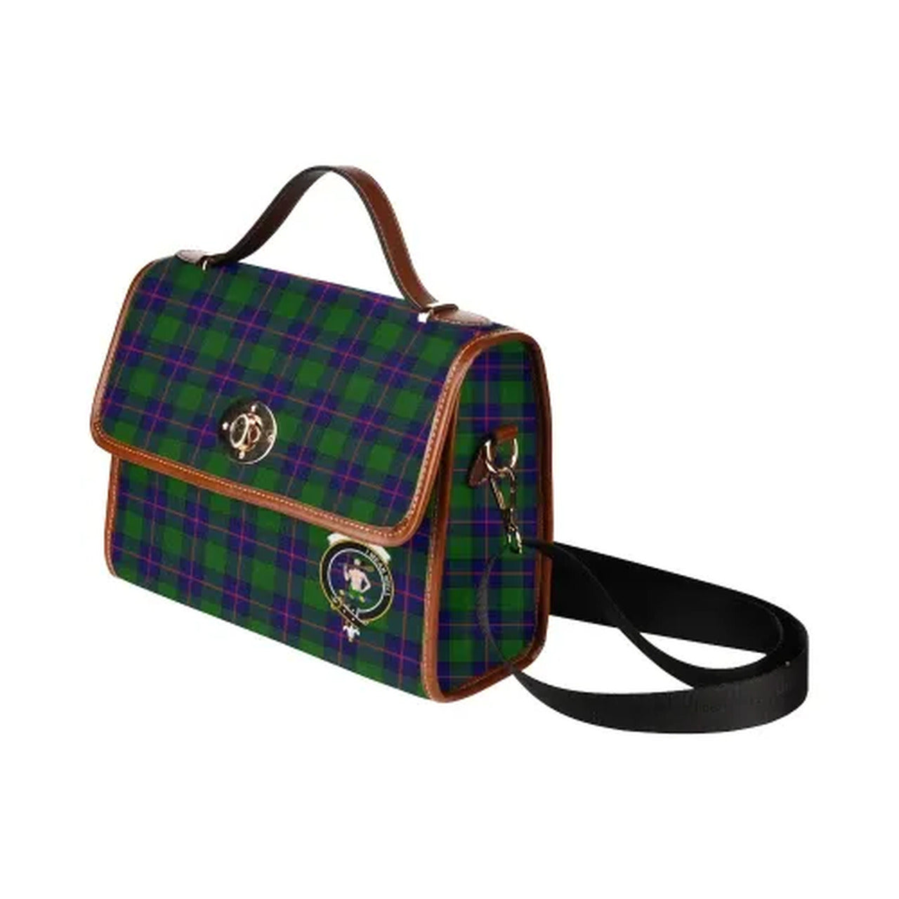 Shaw (or Schaw) of Sauchie Tartan Canvas Bag