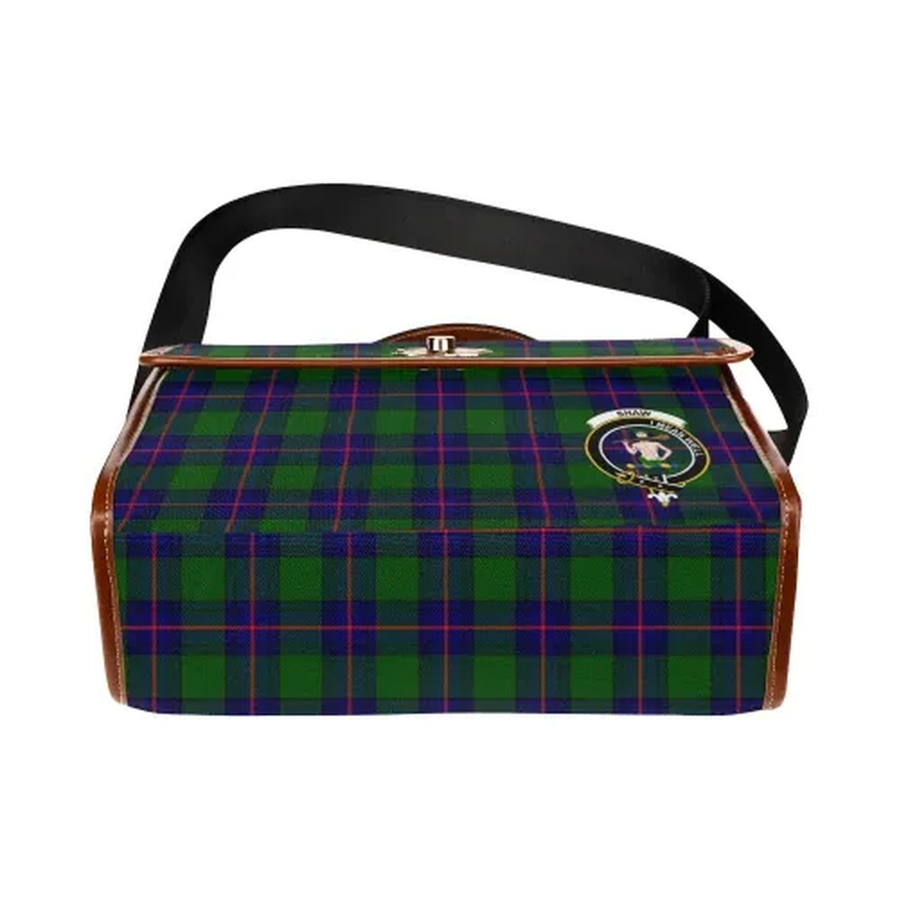 Shaw (or Schaw) of Sauchie Tartan Canvas Bag