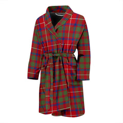 Shaw Red Modern Tartan Bathrobe