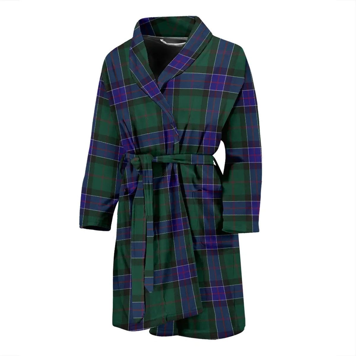 Sinclair Hunting Modern Tartan Bathrobe