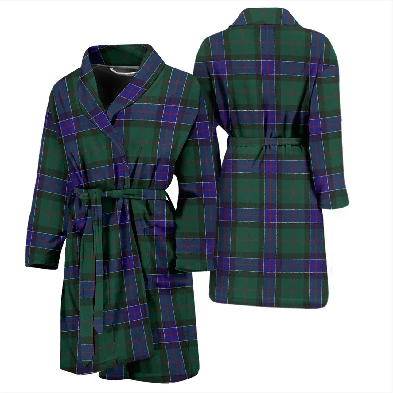 Sinclair Hunting Modern Tartan Bathrobe