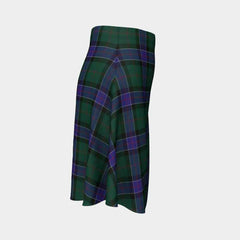 Sinclair Hunting Modern Tartan Flared Skirt