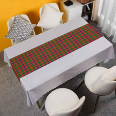 Skene Modern Tartan Table Runner - Cotton table runner