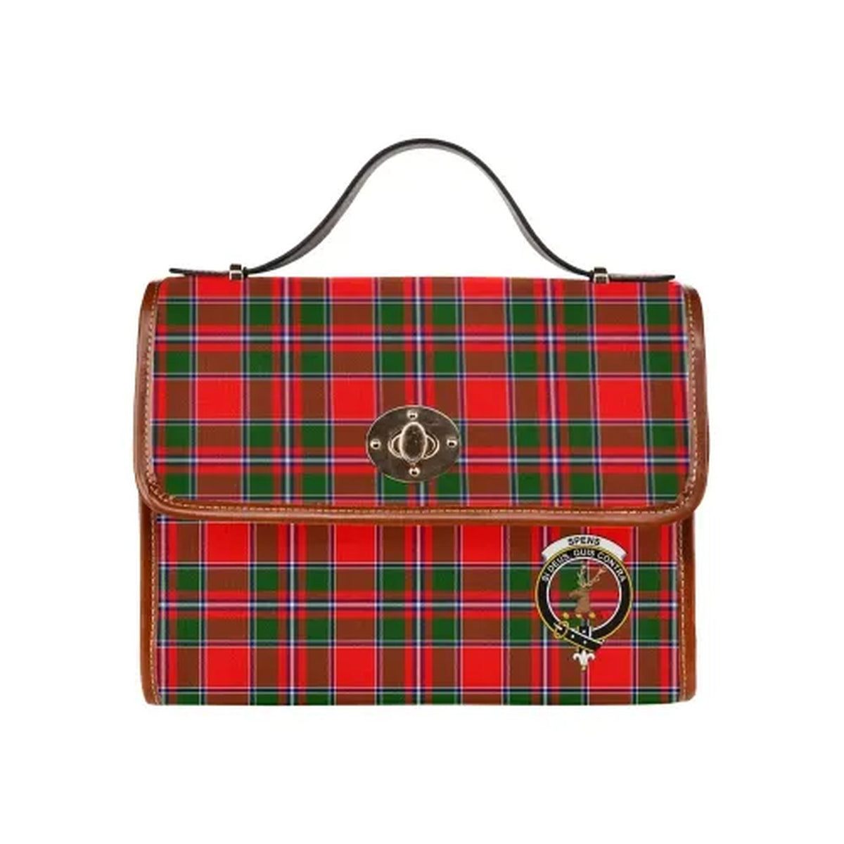 Spens (or Spence) Tartan Canvas Bag