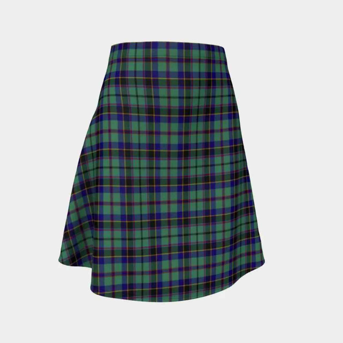 Stevenson Tartan Flared Skirt