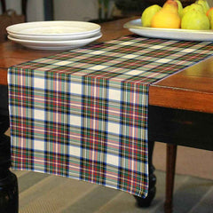 Stewart Dress Ancient Tartan Table Runner - Cotton table runner