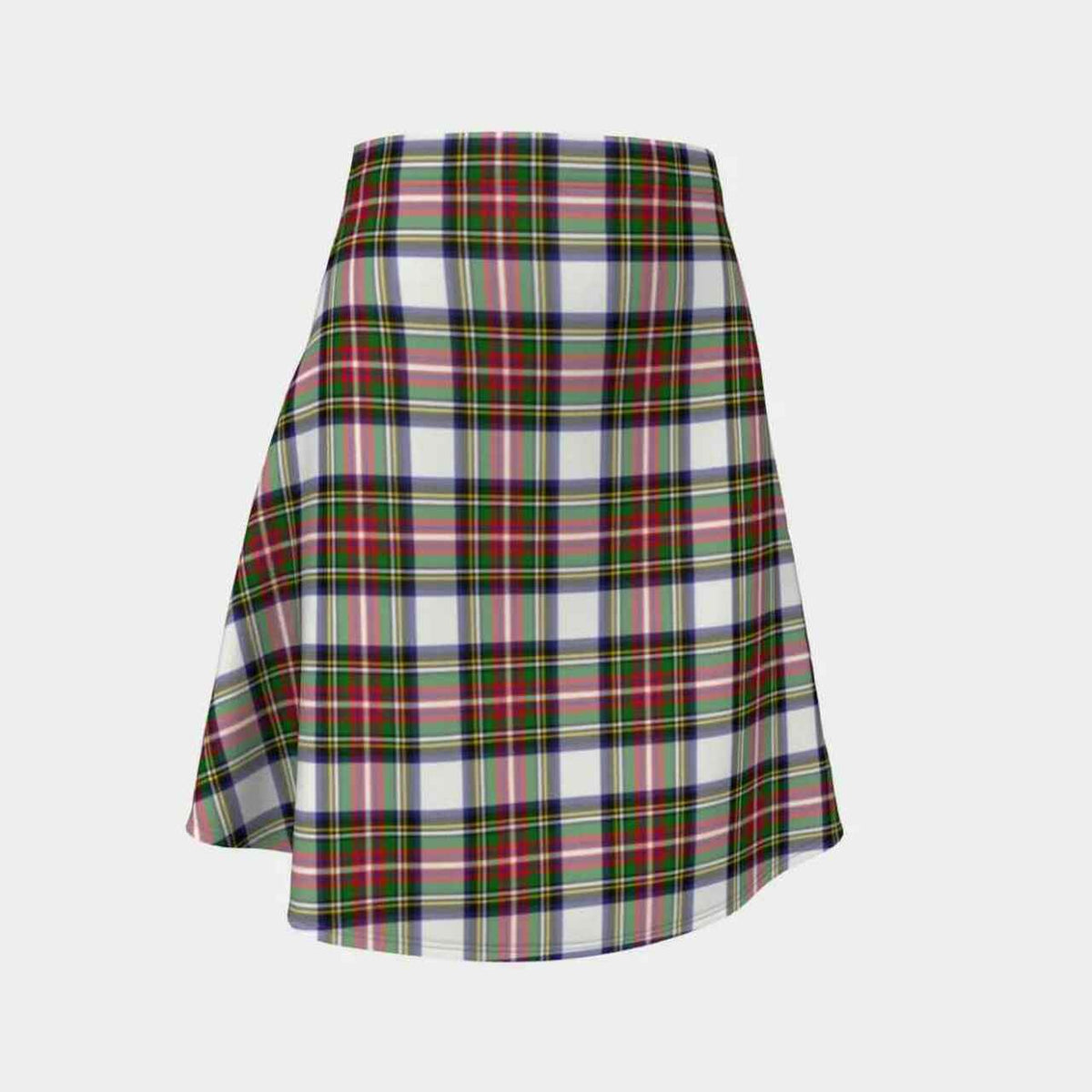 Stewart Dress Modern Tartan Flared Skirt