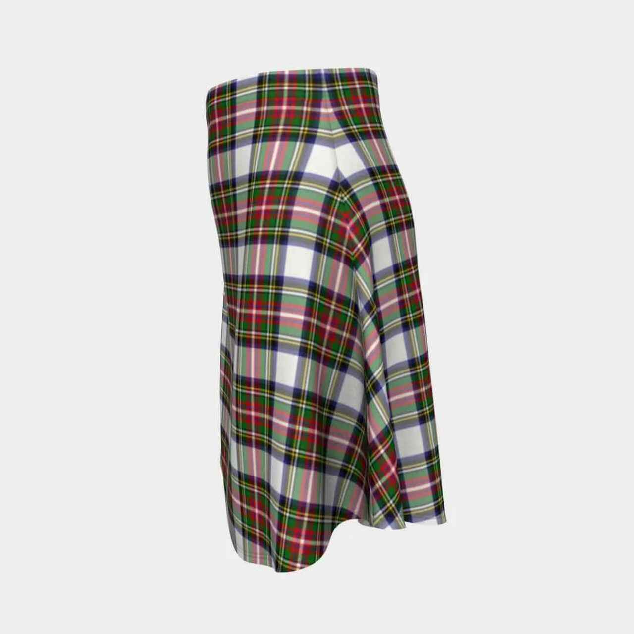 Stewart Dress Modern Tartan Flared Skirt