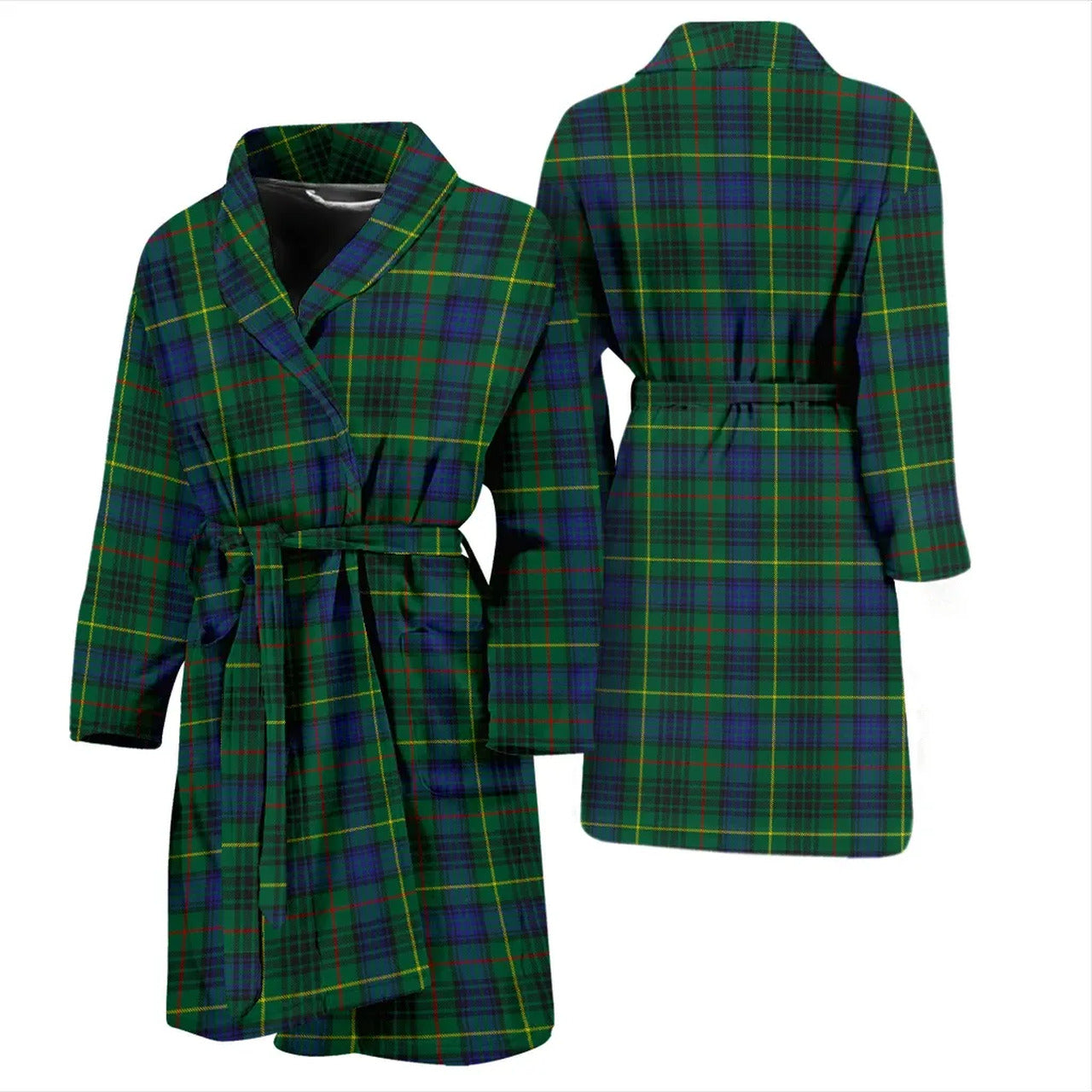 Stewart Hunting Modern Tartan Bathrobe