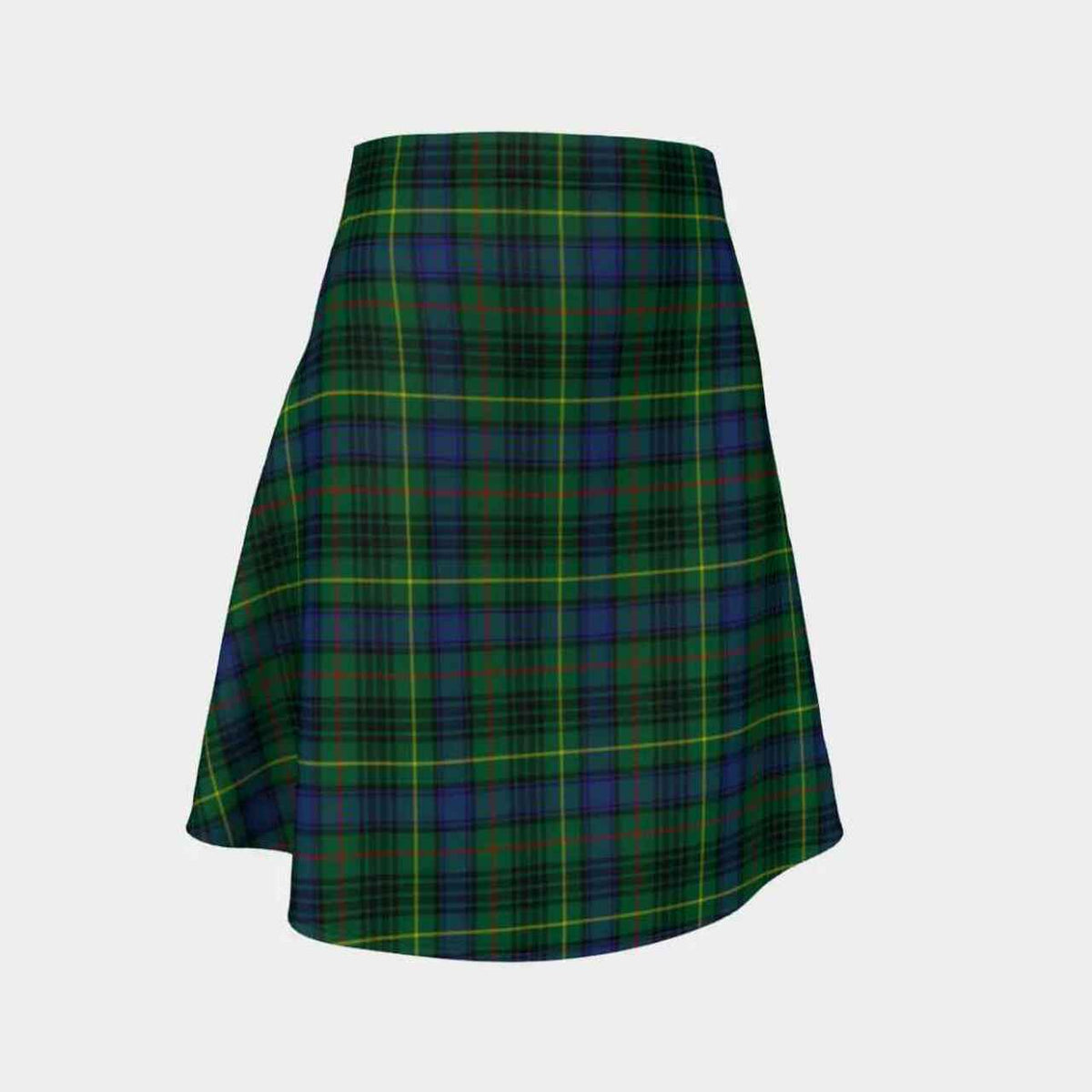 Stewart Hunting Modern Tartan Flared Skirt