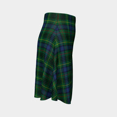 Stewart Hunting Modern Tartan Flared Skirt