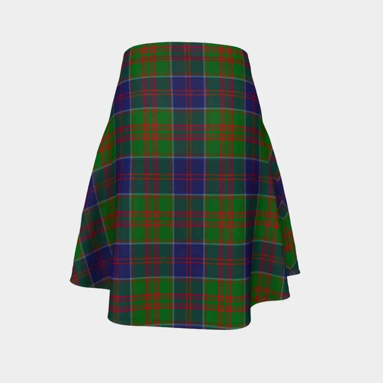 Stewart of Appin Hunting Modern Tartan Flared Skirt