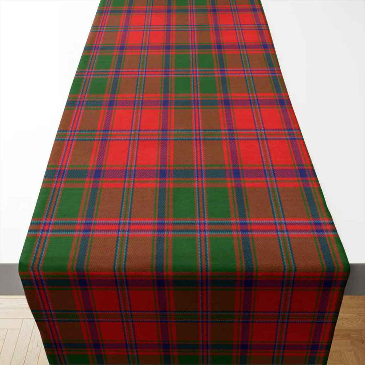 Stewart of Appin Modern Tartan Table Runner - Cotton table runner