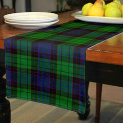 Stewart Old Modern Tartan Table Runner - Cotton table runner