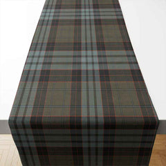 Stewart Old Weathered Tartan Table Runner - Cotton table runner